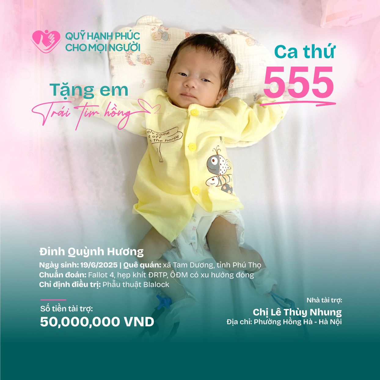 THÔNG BÁO: TẶNG EM TRÁI ❤️ HỒNG SỐ 555!