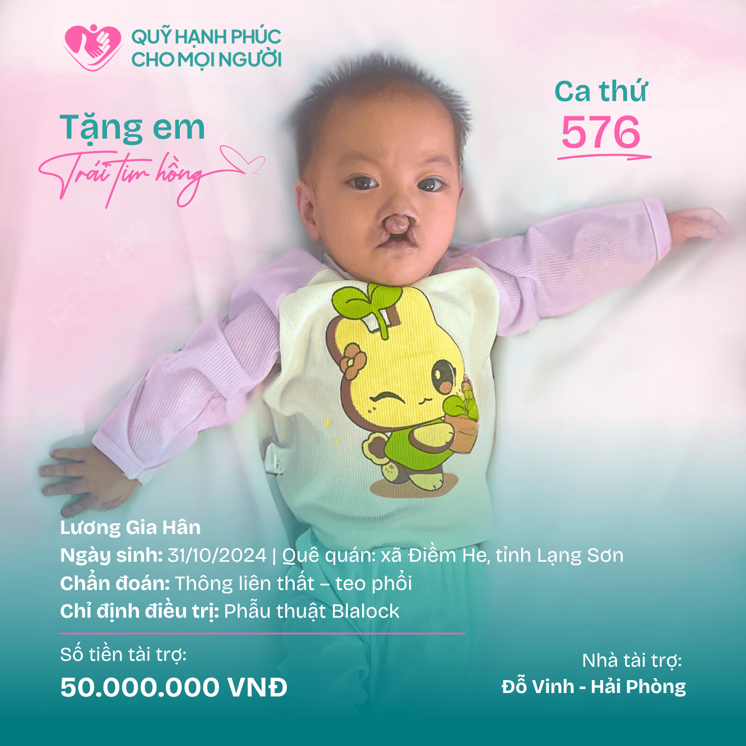 THÔNG BÁO: TRAO TẶNG TRÁI ❤️ HỒNG SỐ 576!