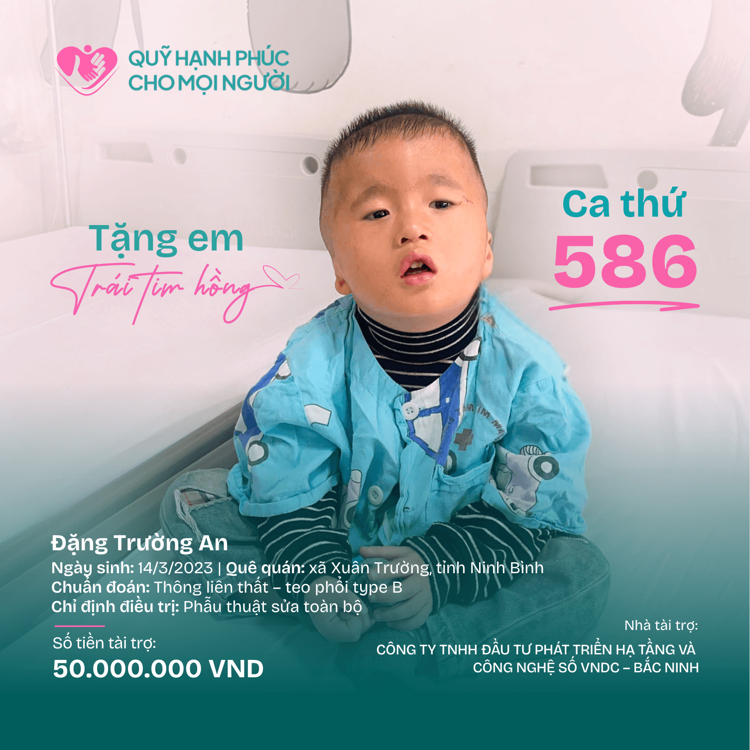 THÔNG BÁO: TẶNG EM TRÁI TIM HỒNG SỐ 586!