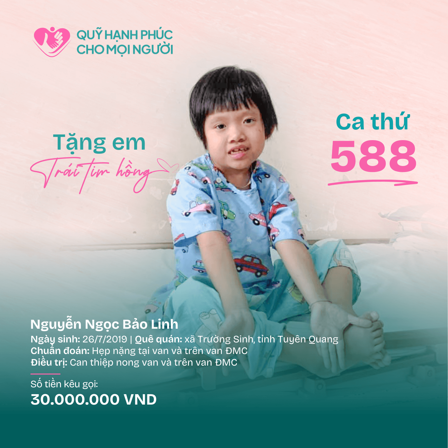 TẶNG EM TRÁI TIM HỒNG SỐ 588!