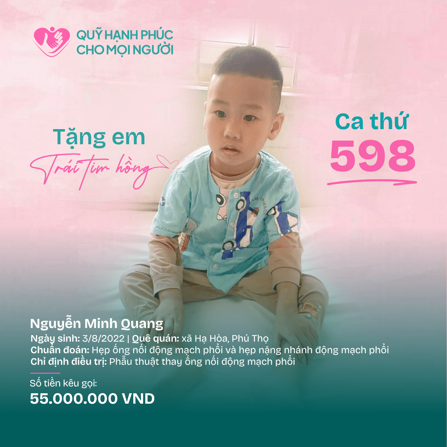 TẶNG EM TRÁI ❤️HỒNG SỐ 598!