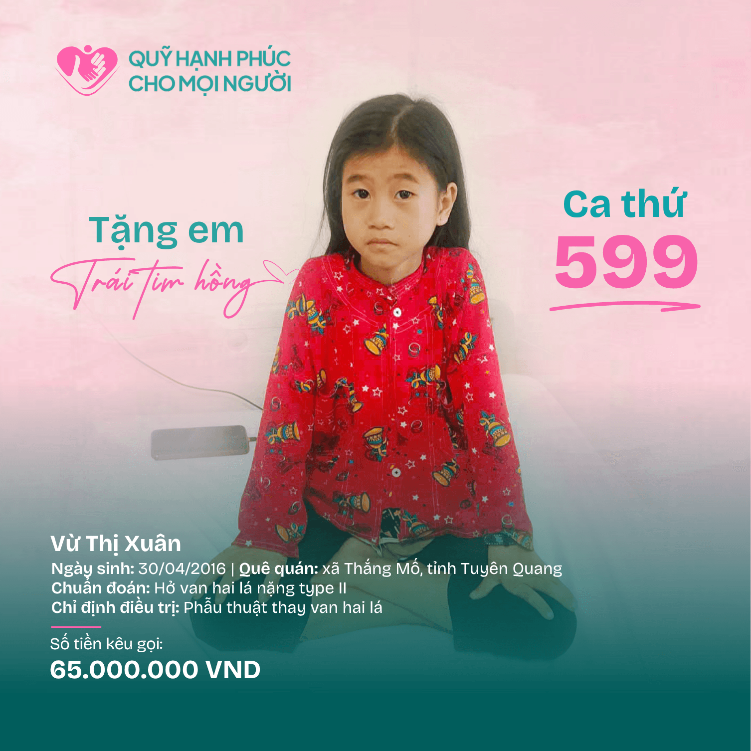 TẶNG EM TRÁI ❤️HỒNG SỐ 599