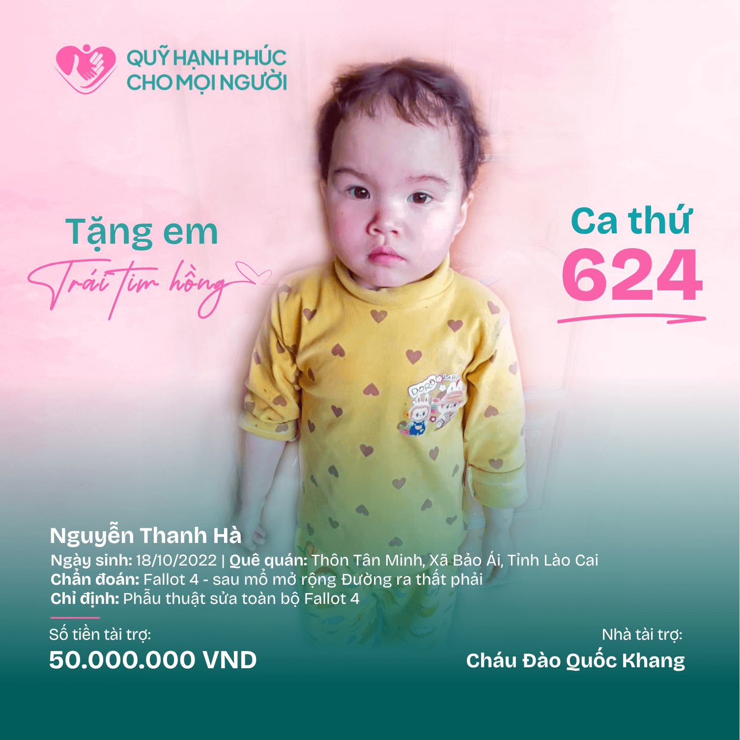 THÔNG BÁO: TẶNG EM TRÁI ❤️ HỒNG SỐ 624