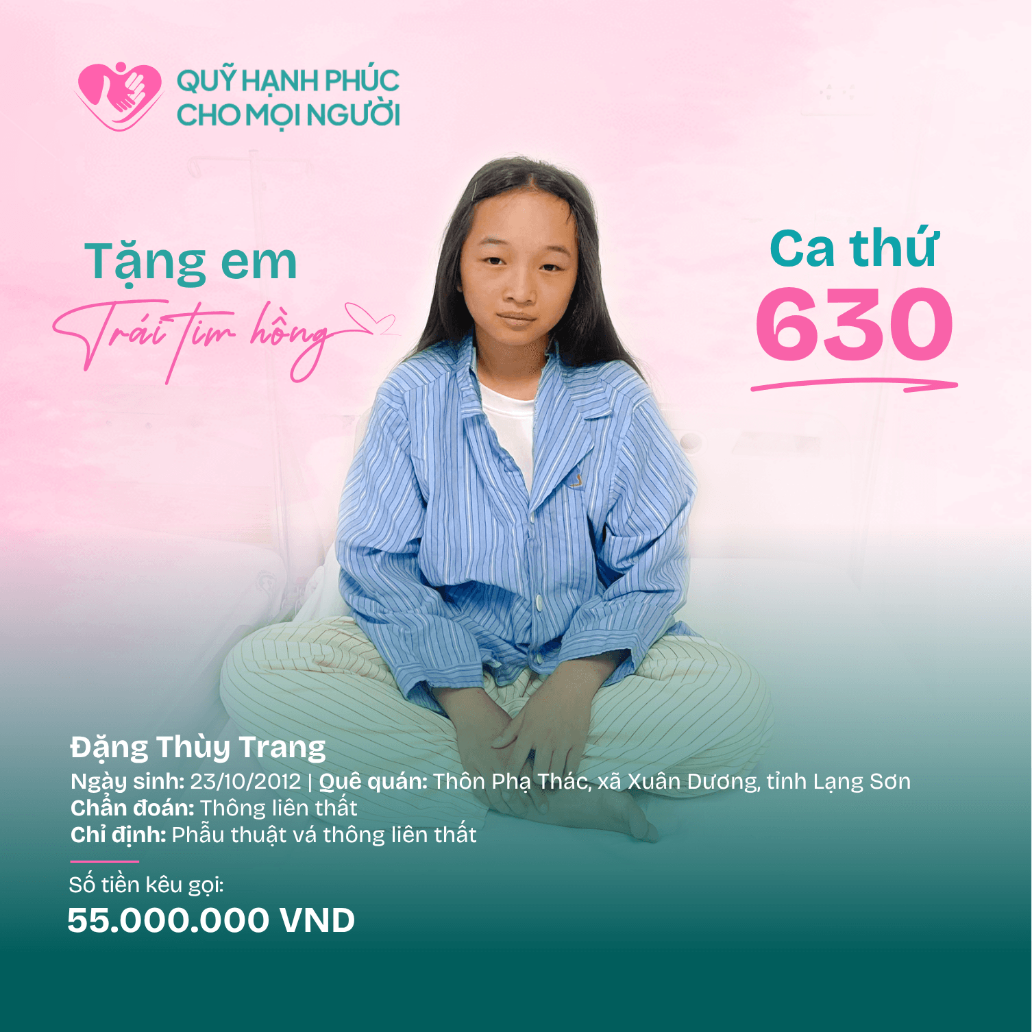 TẶNG EM TRÁI ❤️HỒNG SỐ 630!