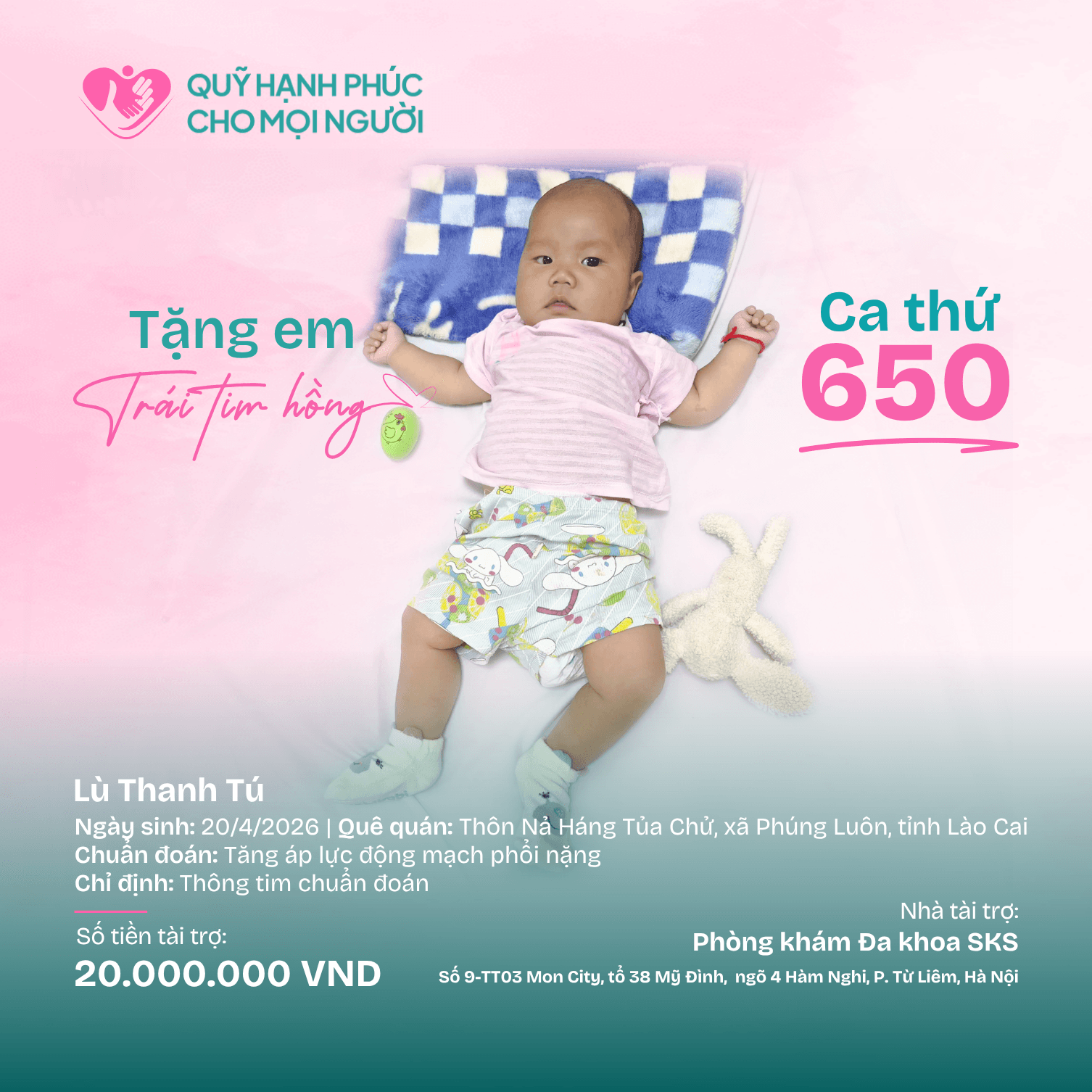 THÔNG BÁO: TẶNG EM TRÁI ❤️ HỒNG SỐ 650!
